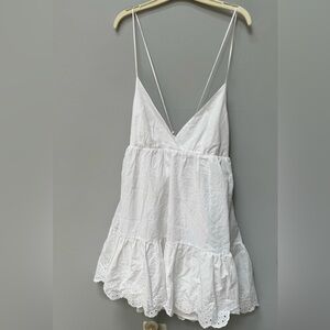 BRAND NEW White Ardene Dress in Medium